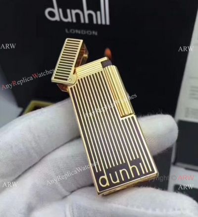 Imitation Dunhill Gold vertical stripes Lighter Shop Online